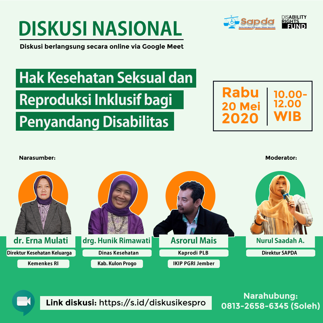 Aksesibilitas dan Tabu Masih Menjadi Tantangan Utama Pelayanan Kesehatan Reproduksi terhadap Penyandang Disabilitas