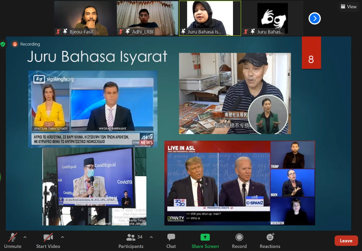 Workshop media aksesibel