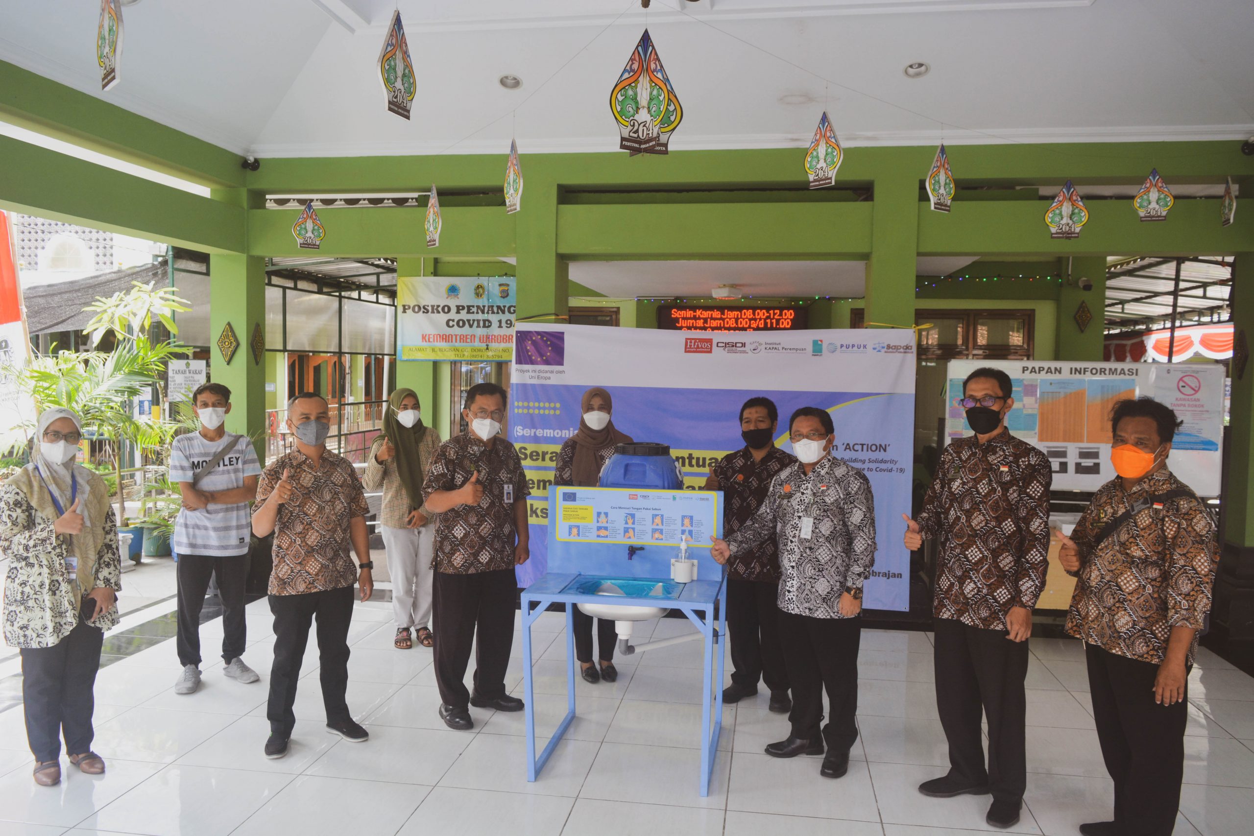 Distribusi Washing Station