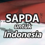 Gambar berisi judul besar "SAPDA untuk Indonesia"