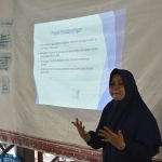 JBI Ragil sedang mempresentasikan materi