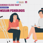 Web banner pengumuman seleksi tahap 1 konselor psikologis
