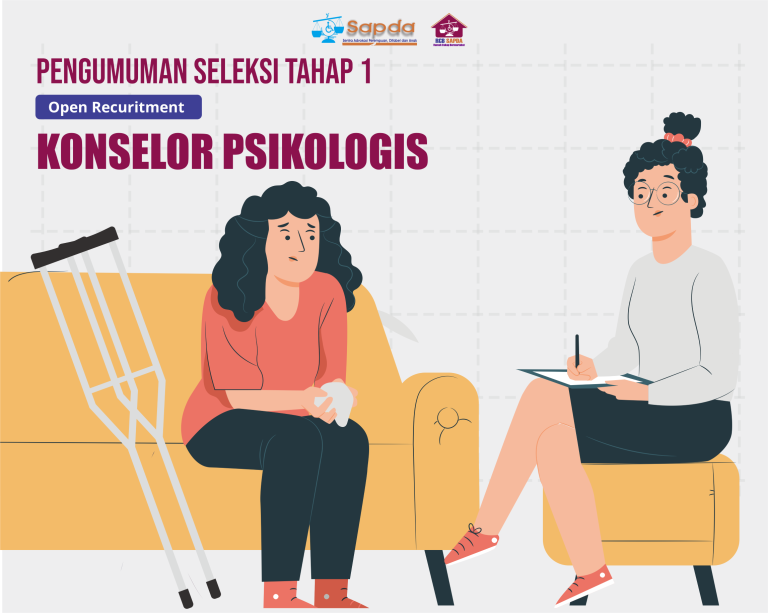 Web banner pengumuman seleksi tahap 1 konselor psikologis